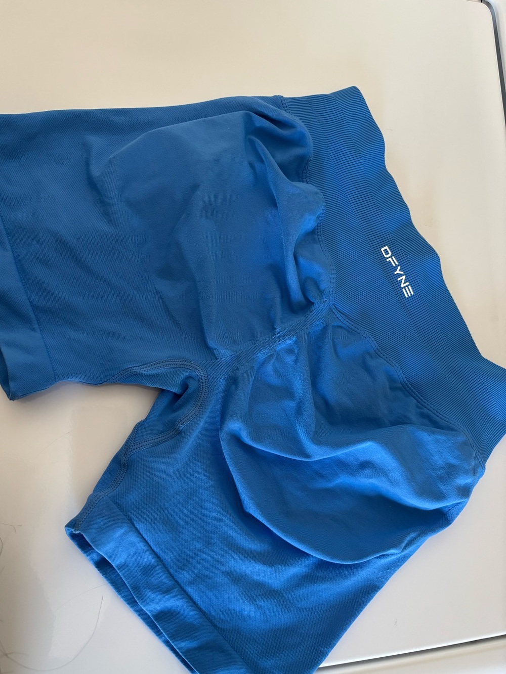 DFYNE Authentic Electric Blue Impact Shorts